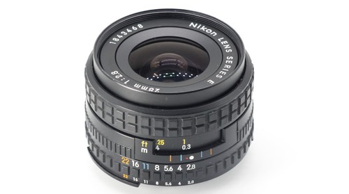 Nikon series 28mm 2 - e, f/2.8