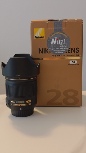 Nikon 28mm 1 8g come - af-s,